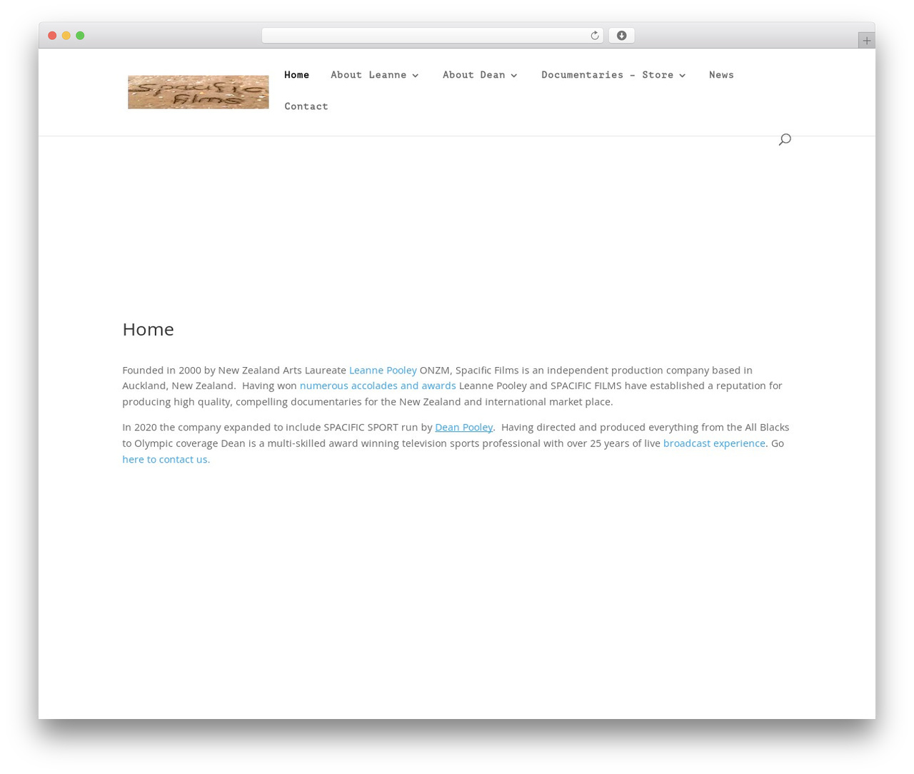 Divi Child WordPress theme - spacific.co.nz
