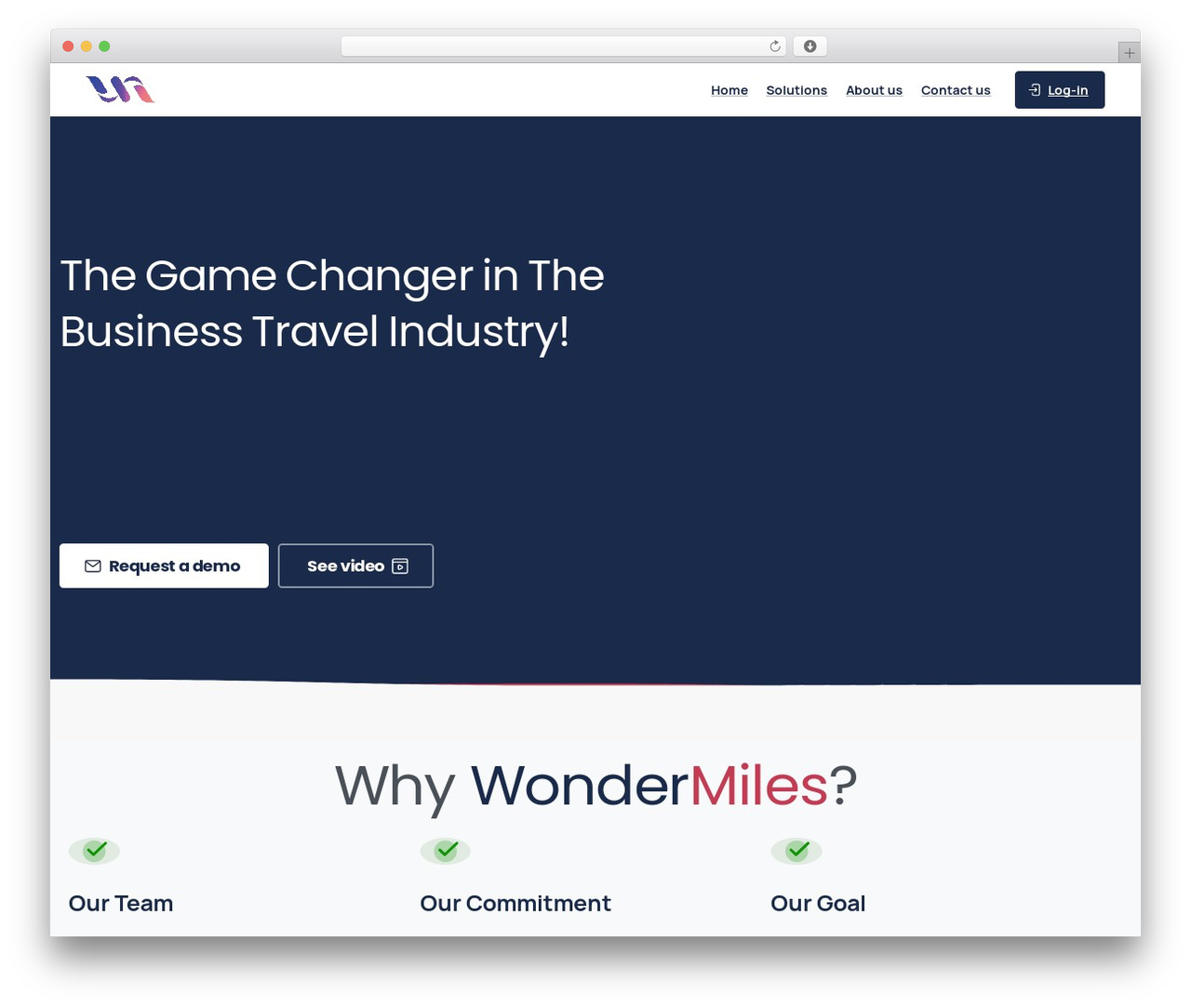 Essentials WordPress theme - wondermiles.com