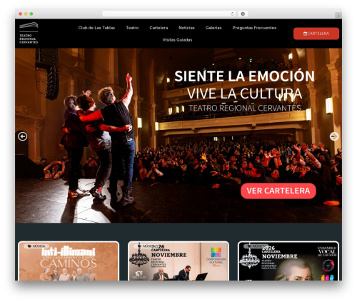 Wp post modules el WordPress plugin - teatroregionalcervantes.cl