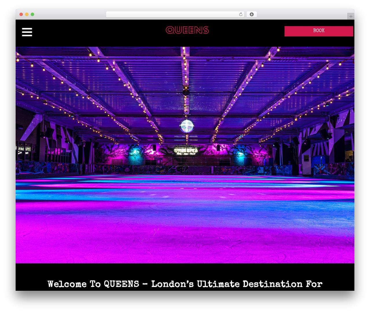 Hello Elementor theme WordPress - queens.london