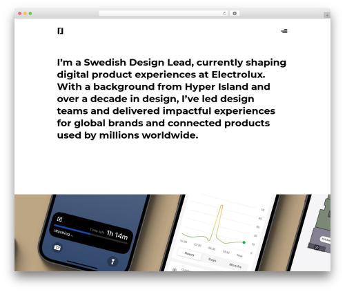 Nerduck WordPress theme - tlundgren.com