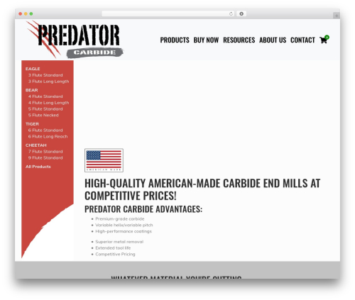Acgshop WordPress plugin - predatorcarbide.com