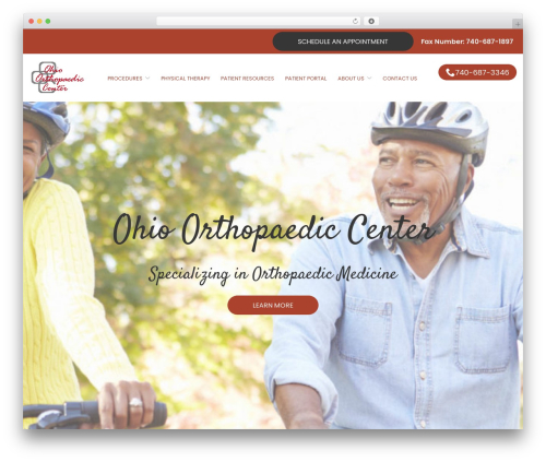 Reach Local theme WordPress - ohioortho.net