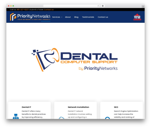 Setech theme WordPress - prioritynetworks.ca