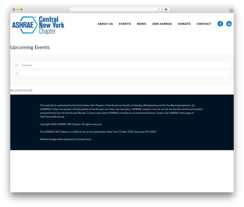 Theme WordPress Essentials - ashraecny.org
