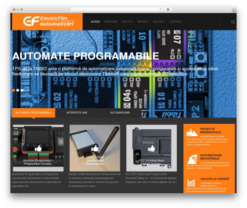 WordPress theme cherry - automatizari-scada.ro