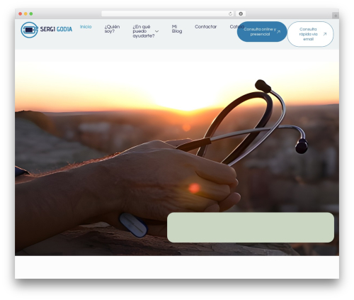 WordPress theme Hello Elementor - sergigodia.com
