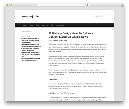 WordPress website theme dmc - erscimj.info