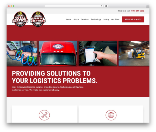 WP theme Beaver Builder Theme - totalservicesinc.com