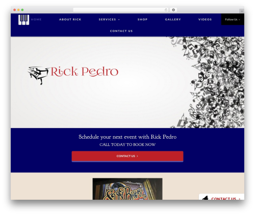 Beacon Theme theme WordPress - rickpedro.com