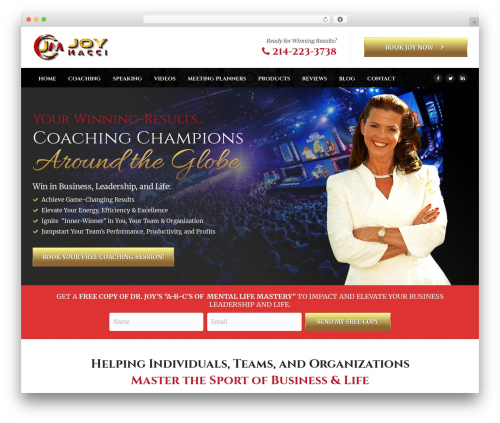 Beaver Builder Theme WordPress theme - drjoymacci.com