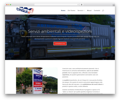 Divi WordPress theme - cinqueb.it