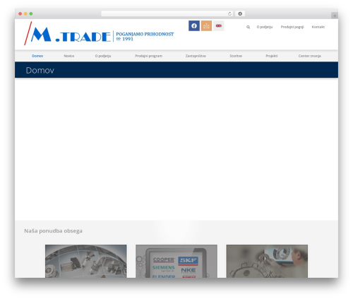 Indeed my logos WordPress plugin - m-trade.si