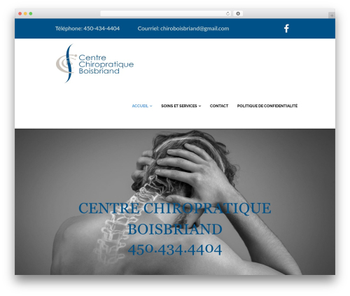 Semona extension WordPress plugin - chiroboisbriand.com