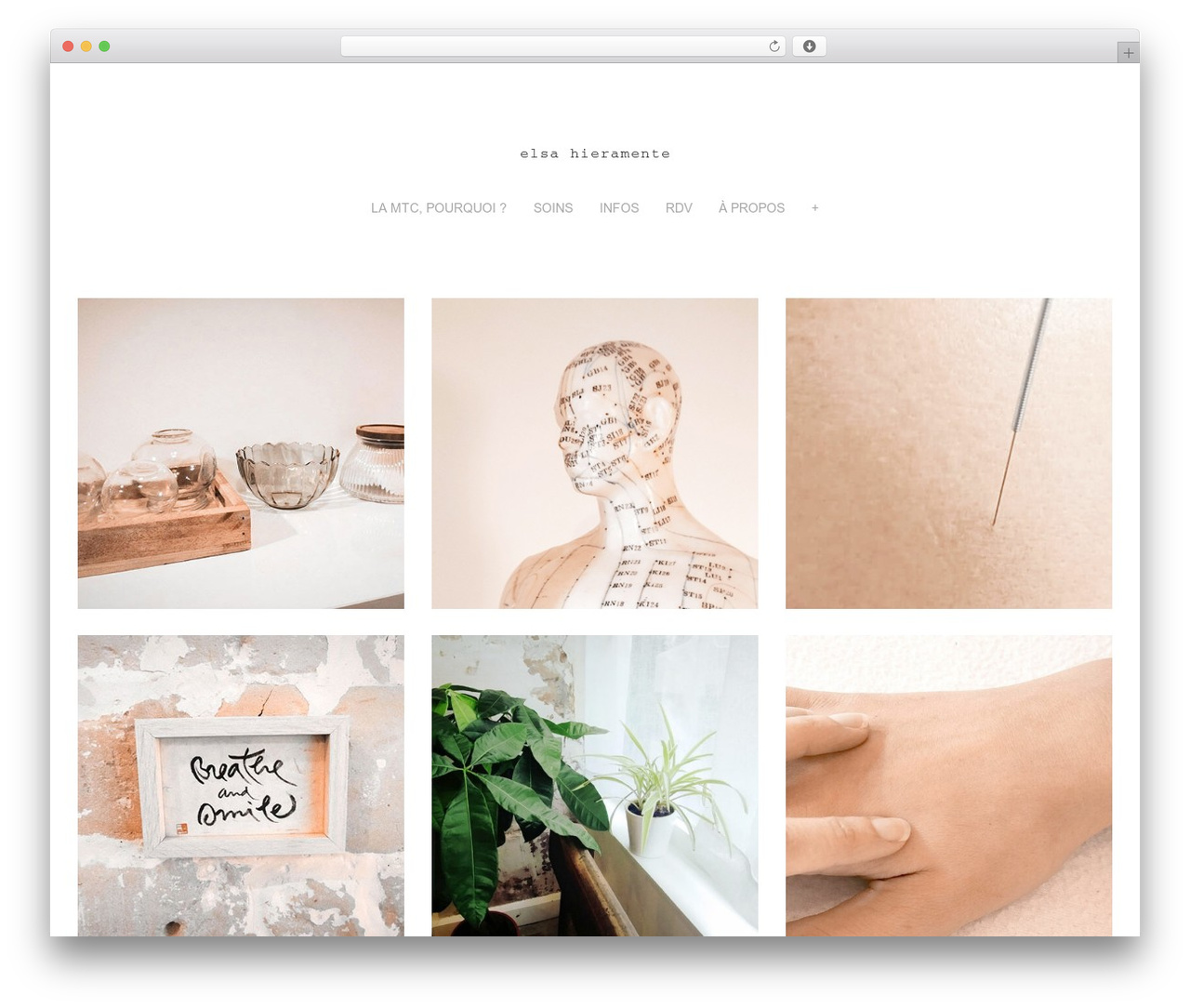 Spaces WordPress theme - elsahieramente.com