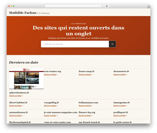 Theme WordPress Maxwell - mathildefachan.fr Theme WordPress Maxwell - mathildefachan.fr