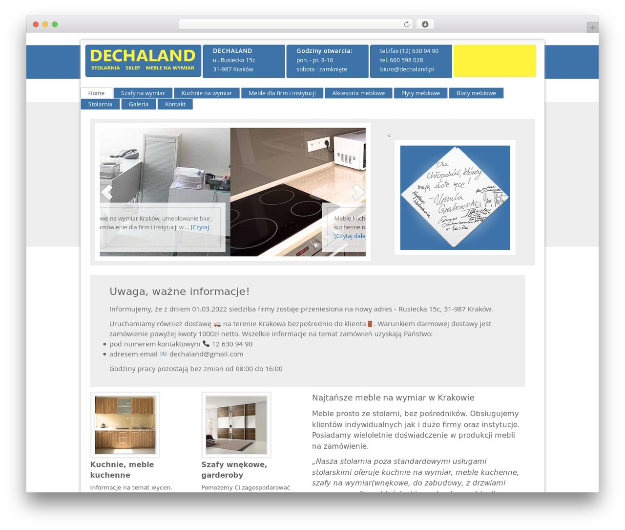 Theme WordPress Genesis - dechaland.pl