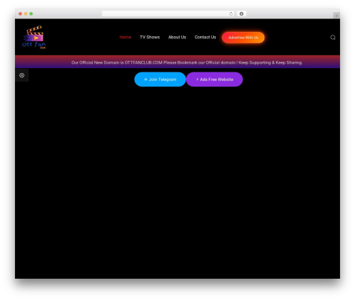 Theme WordPress Streamit - ottfanclub.com