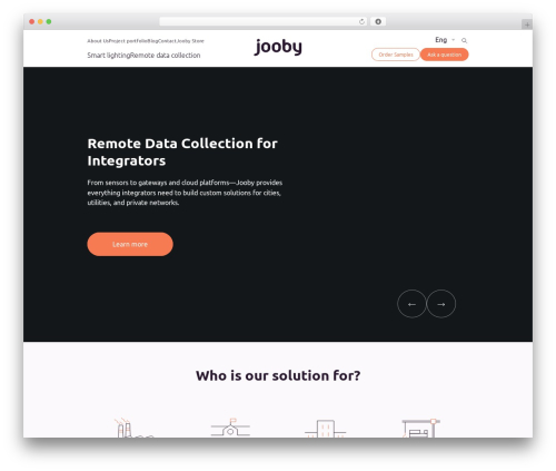 wizumJooby WordPress website theme - jooby.eu