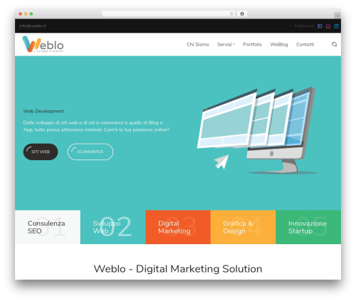 WordPress theme Seosight - weblo.it