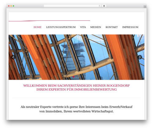 WordPress theme Soap - gutachter-immobilien.koeln
