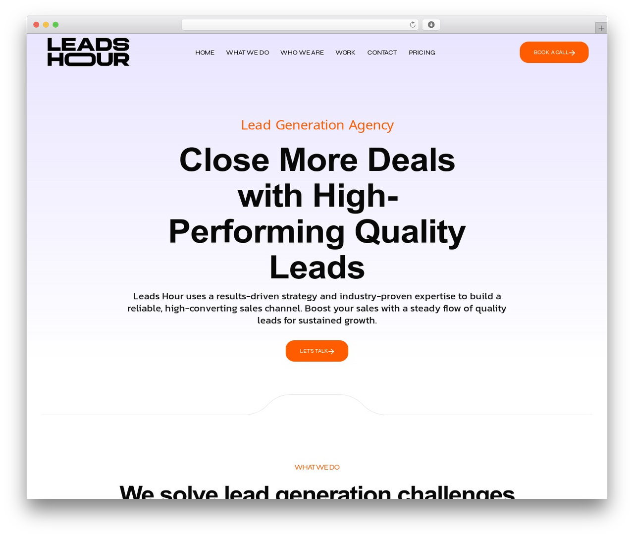 WP theme Numerique - leadshour.com