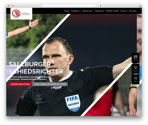 B4ST WordPress theme - sfv-schiedsrichter.at