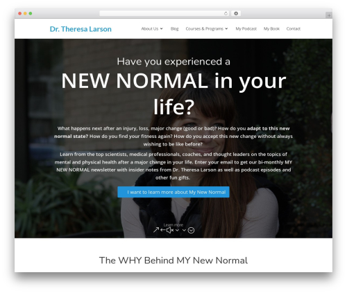 Divi WordPress theme - drtheresalarson.com
