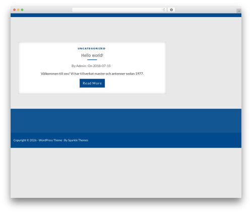 Educenter WP theme - vargardaradio.se