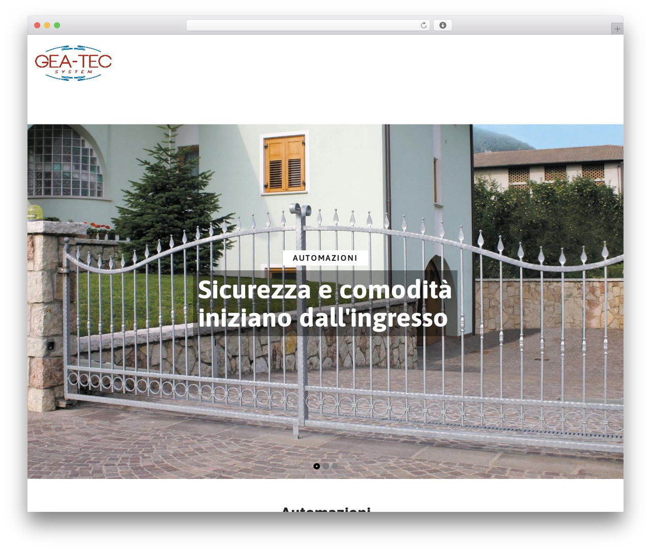 Greenly Child WordPress theme - gea-tec.ch