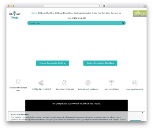 Location geocentric WordPress plugin - deckingandcladding.co.uk