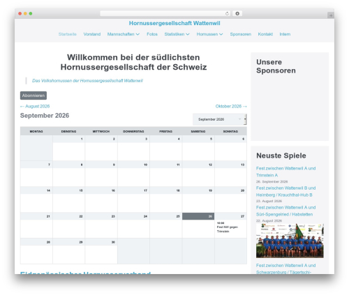Ics calendar pro WordPress plugin - hgwattenwil.ch