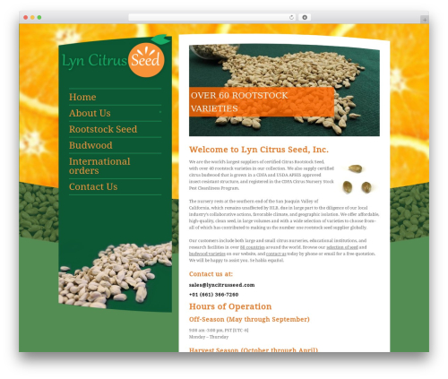 WordPress theme RT-Theme 15 - lyncitrusseed.com