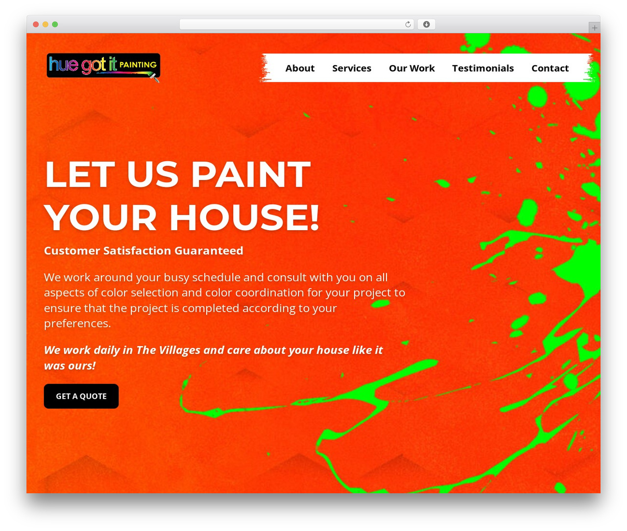 WordPress theme Graphicten Default Theme - huegotitpainting.com WordPress theme Graphicten Default Theme - huegotitpainting.com