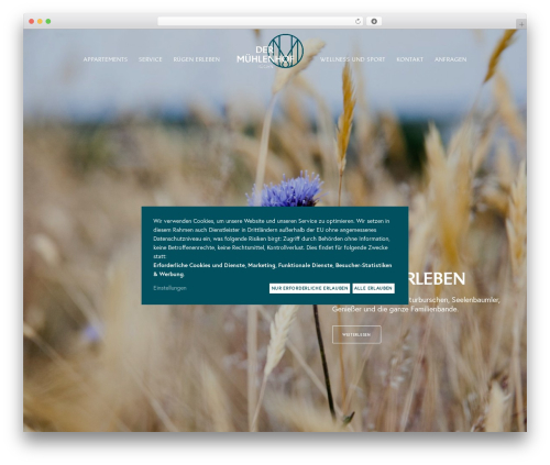Teha privacy WordPress plugin - dermuehlenhof.de