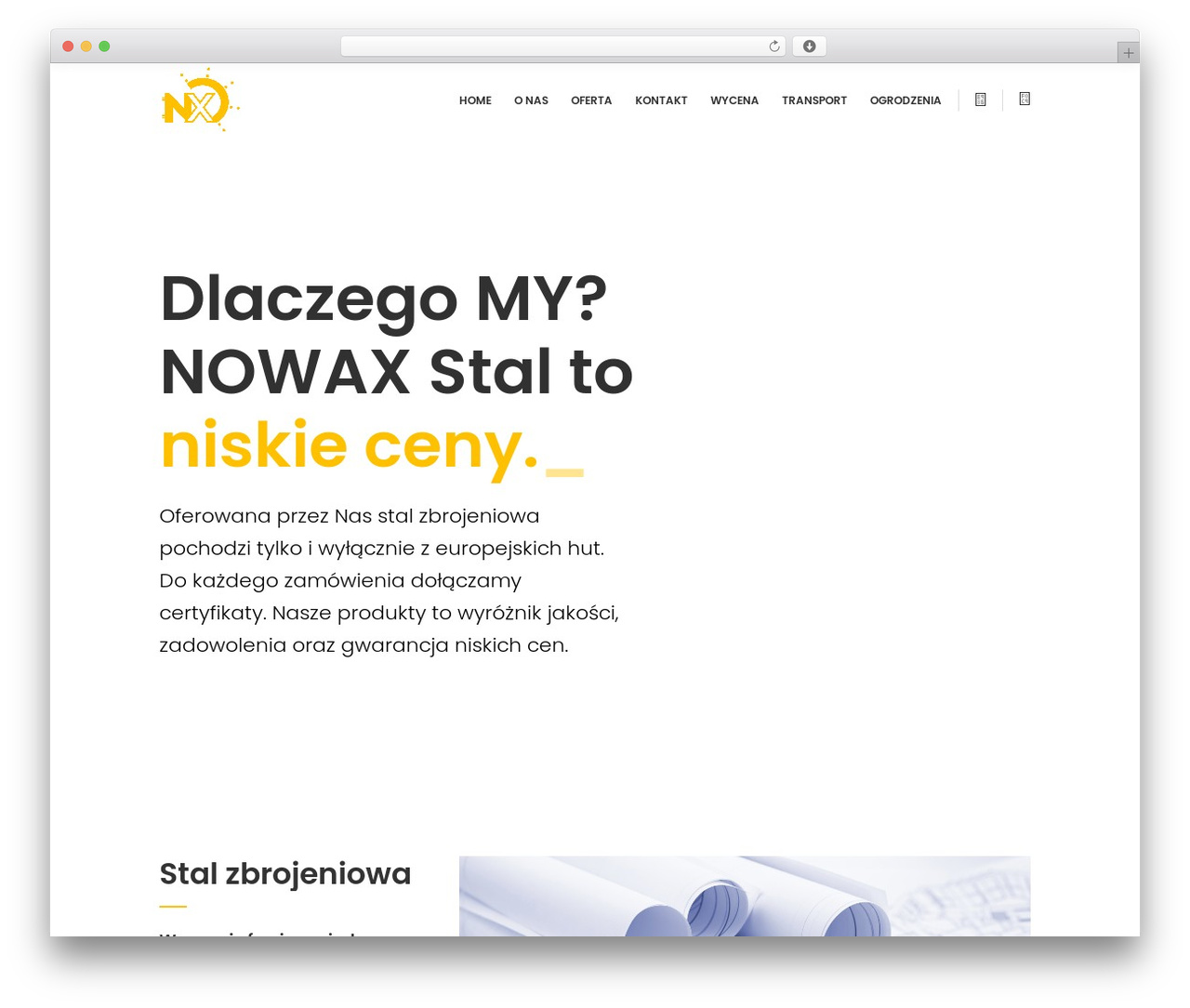 WordPress website theme Node - stal-slask.pl WordPress website theme Node - stal-slask.pl