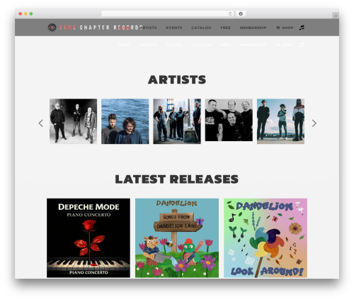 Best WordPress theme Rebellion - fakechapter.com