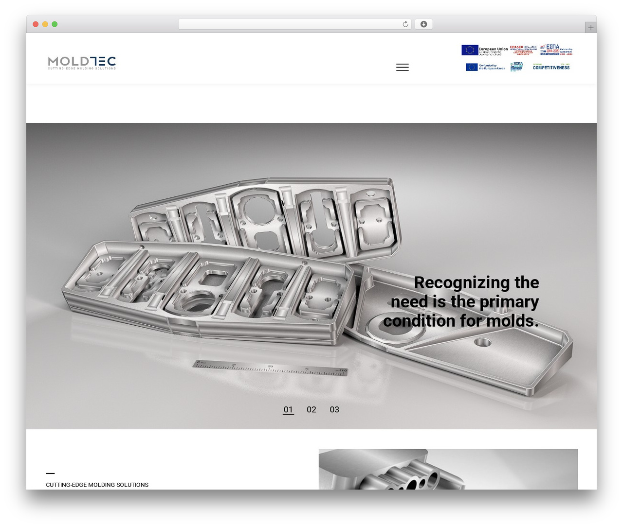 Bifrost WordPress theme - moldtec.gr
