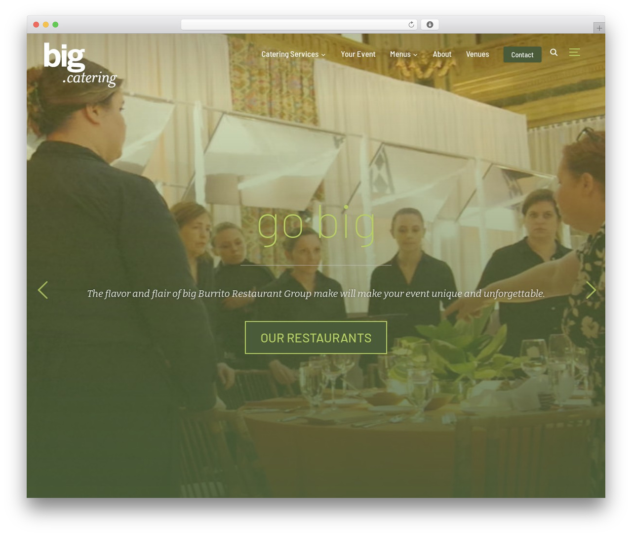 Inspiro theme WordPress - big.catering Inspiro theme WordPress - big.catering