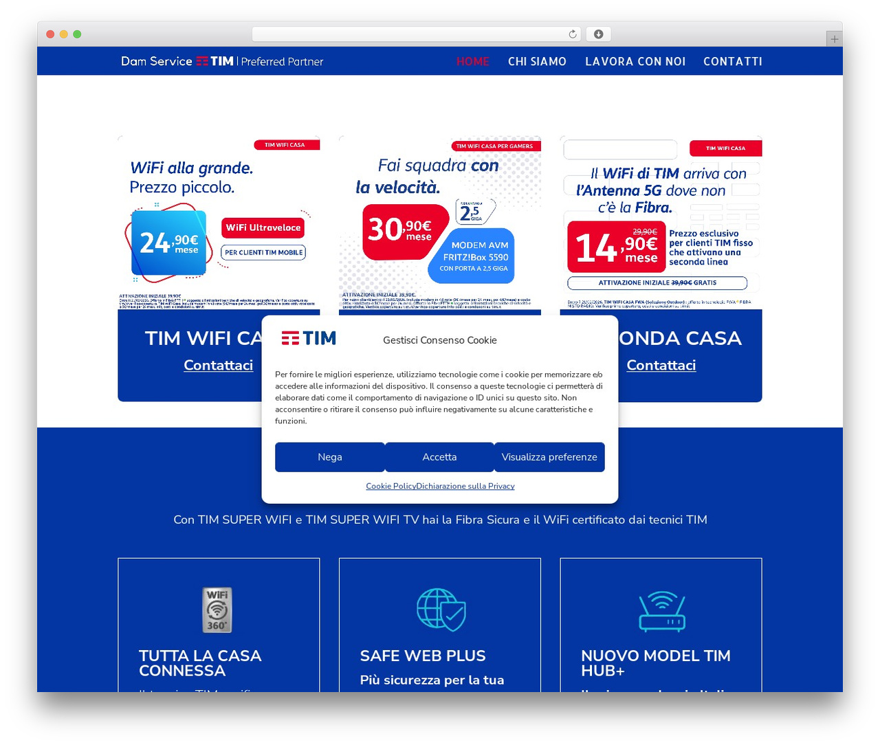 Divi WordPress theme - damservice.com