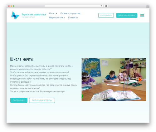 Kandinsky WordPress theme - biruzovaya.ru