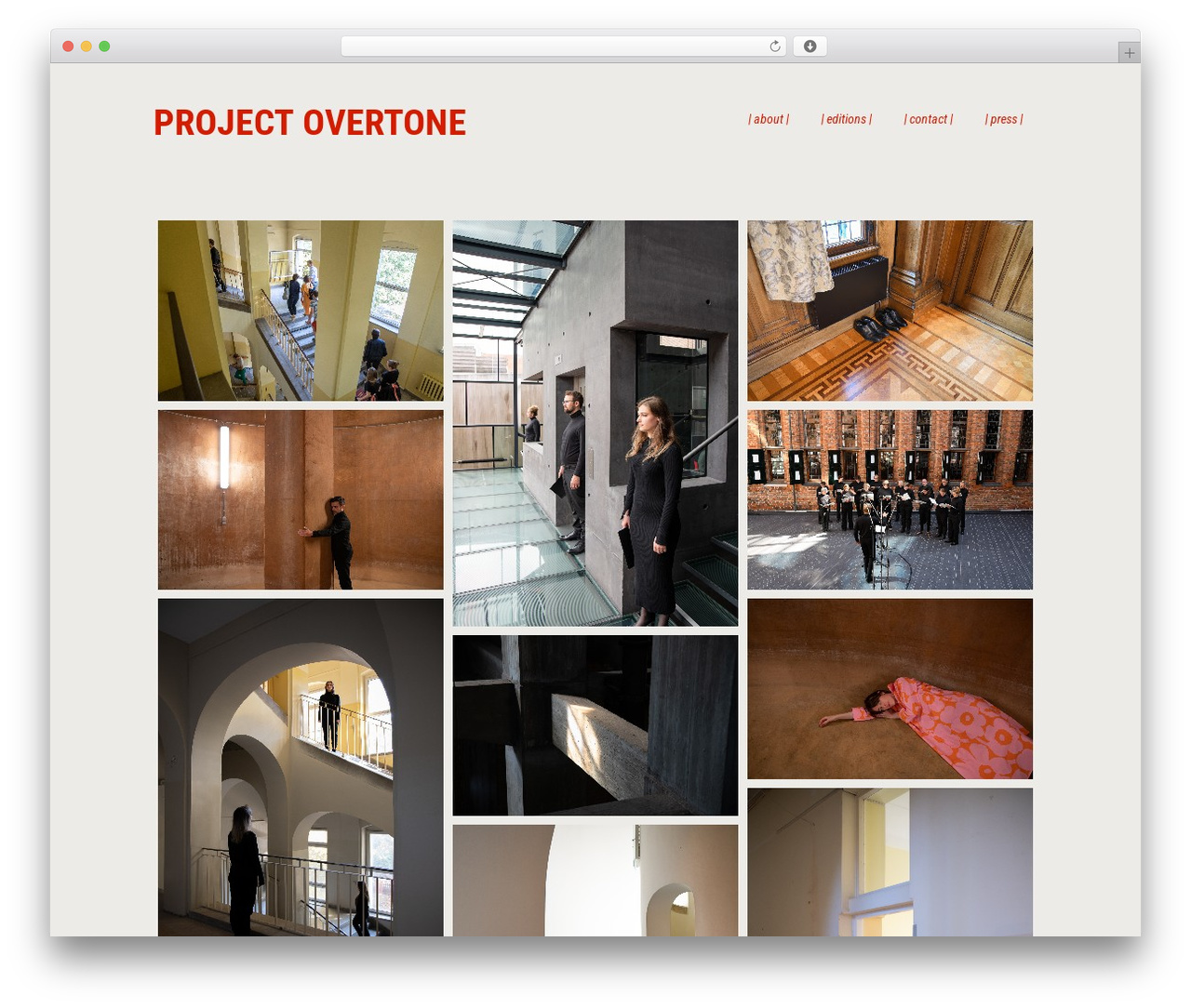 Make theme WordPress - projectovertone.com