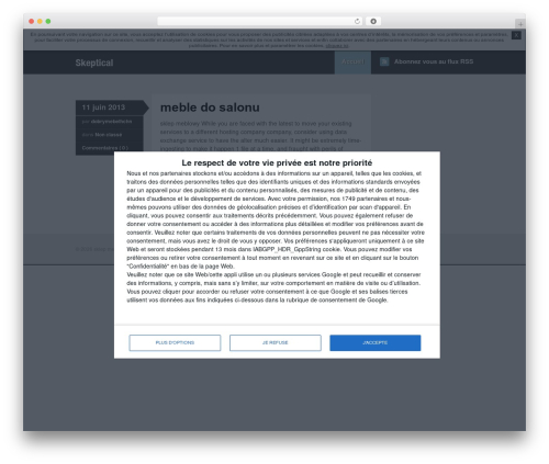 Skeptical WordPress theme - dobrymebelhchn.unblog.fr