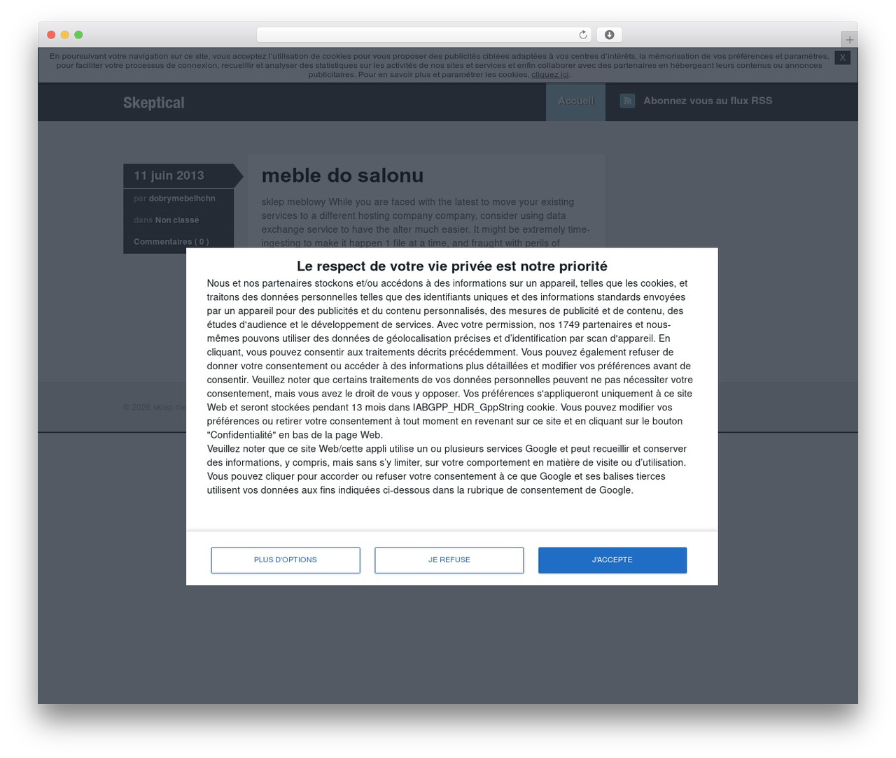 Skeptical WordPress theme - dobrymebelhchn.unblog.fr
