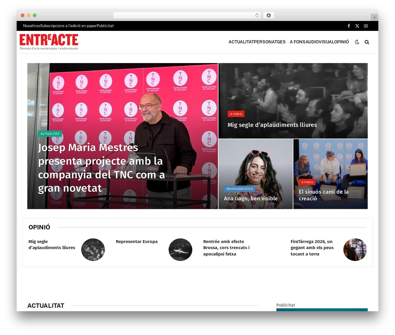 SmartMag WordPress theme - entreacte.cat SmartMag WordPress theme - entreacte.cat