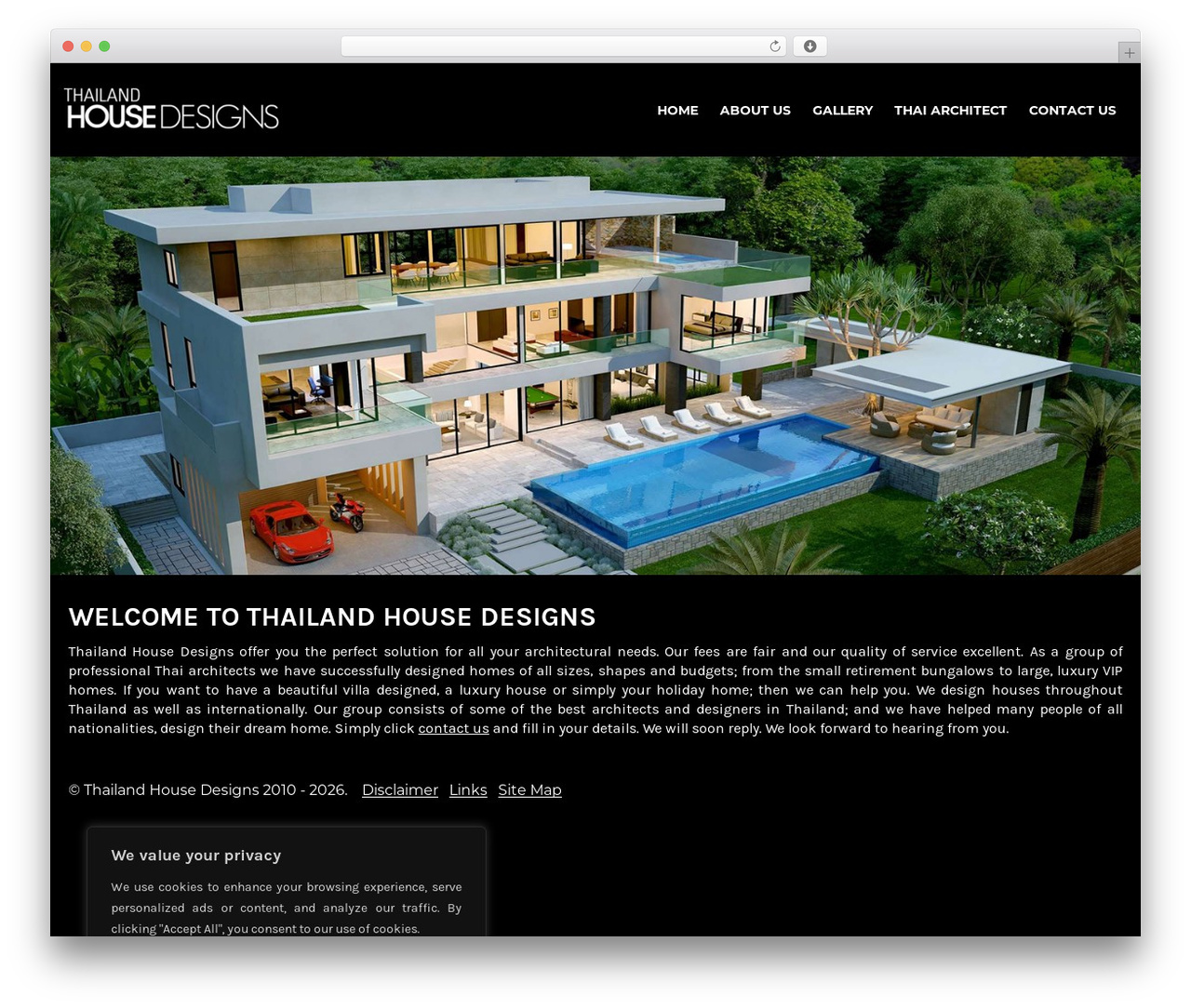 Standard Lite WordPress theme - thailandhousedesigns.com