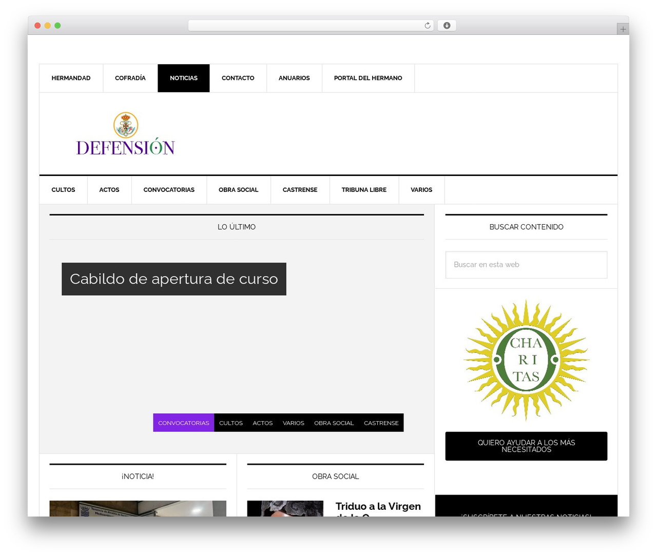 Theme WordPress Genesis - defension.com