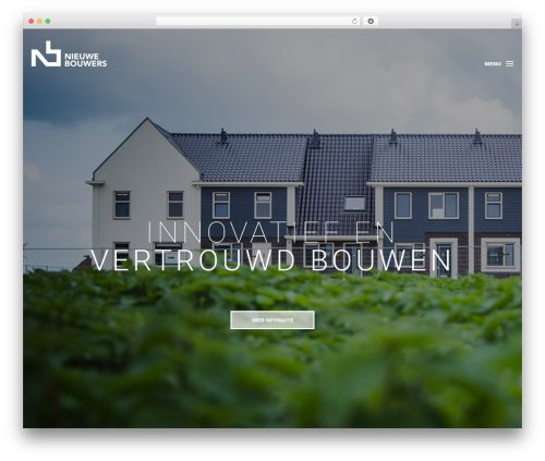 WordPress theme theme - www.nieuwebouwers.nl