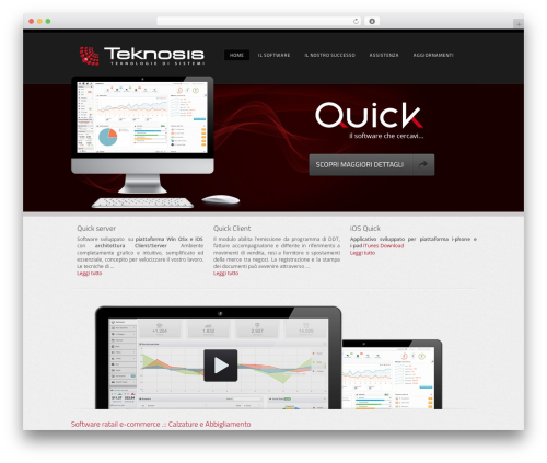 WordPress theme BETA 3 - www.teknosis-quick.it