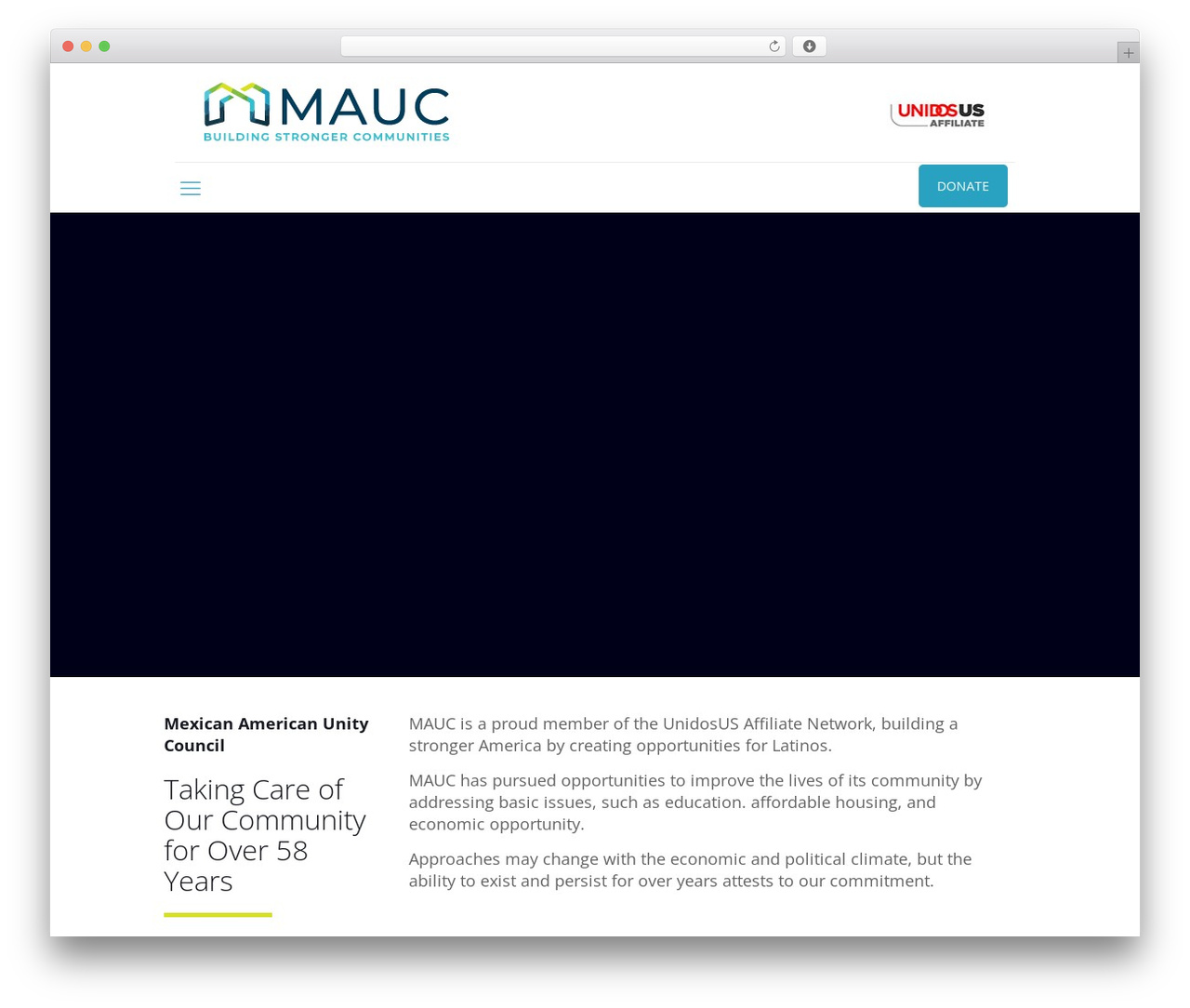 WordPress theme Betheme - mauc.org